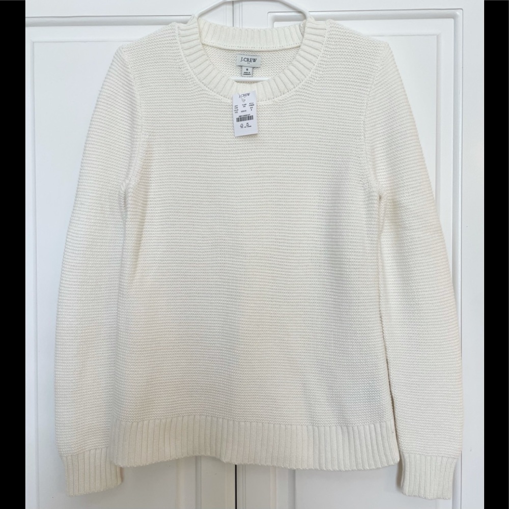 NWT J.Crew Factory Ivory Sweater